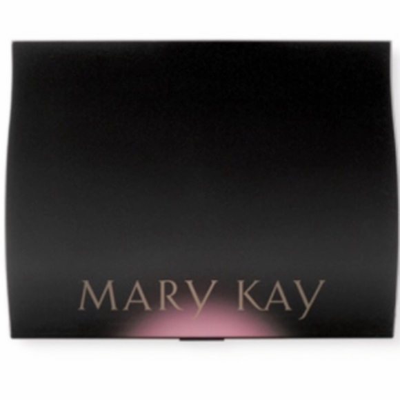 Mary Kay Compact Pro unfilled cosmetics organizer. Black, magnetic.